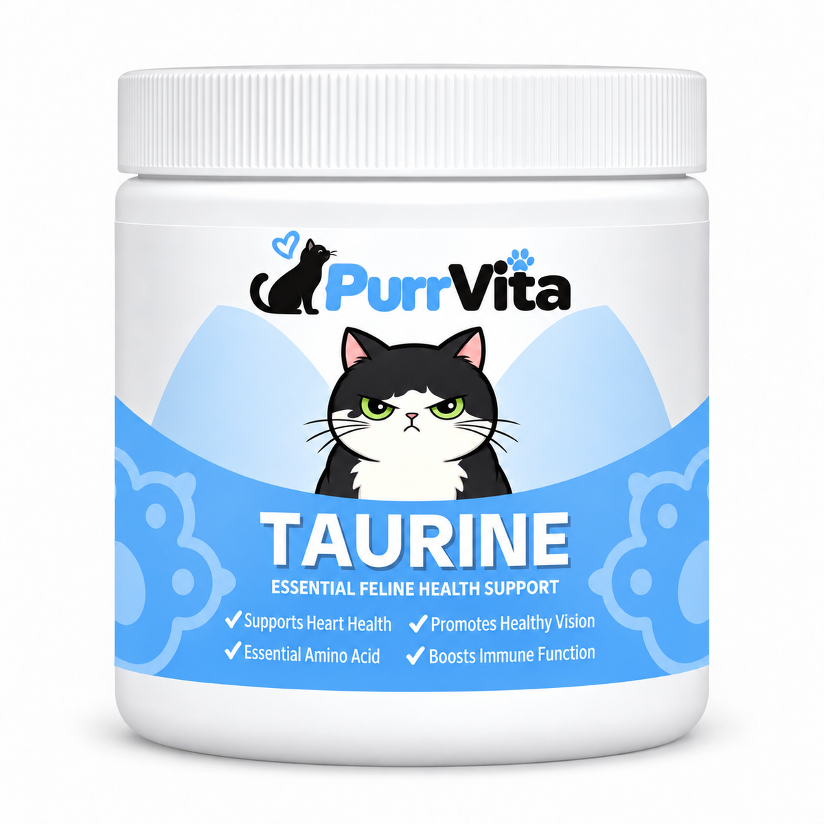 Stop the Silent Deficiency Before You See the signs with PurrVita Taurine Supplement