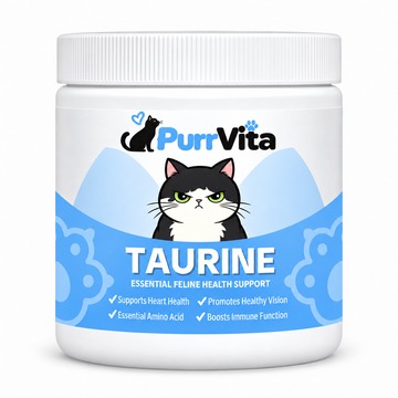 Stop the Silent Deficiency Before You See the signs with PurrVita Taurine Supplement